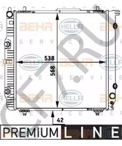 A4635000100 PUCH Радиатор, охлаждение двигателя в городе Королёв