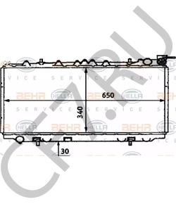2141070J01 AWD Радиатор, охлаждение двигателя в городе Королёв