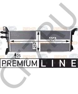 7E0121212A VW Низкотемпературный охладитель, интеркулер в городе Королёв