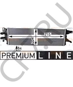 7E0121212B VW Низкотемпературный охладитель, интеркулер в городе Королёв