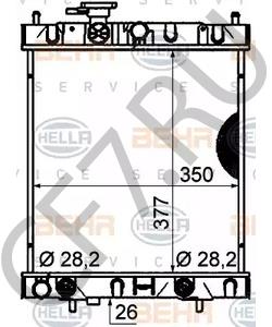 2146097B00 AWD Радиатор, охлаждение двигателя в городе Королёв
