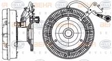 Maxpower Муфта вязкостная MAXPOWER,MERCEDES-BENZ,ACTROS MP2 (0002008622/ 5412001822/ 5412001022/ 5412001122/5