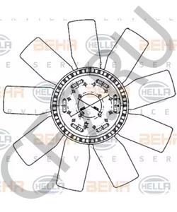 366 200 46 23 EVOBUS Крыльчатка вентилятора, охлаждение двигателя в городе Королёв