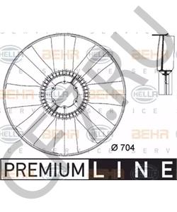 0120-432-800 SOLARIS Крыльчатка вентилятора, охлаждение двигателя в городе Королёв