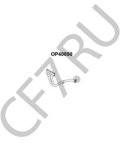 854023 VAUXHALL Коллектор, система выпуска в городе Королёв