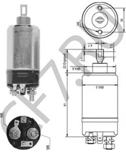 7329692 GMC Тяговое реле, стартер в городе Королёв