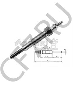 886050 ROV/TRIU/JAGU/AUSTIN Свеча накаливания в городе Королёв