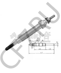 M10-006 ROVER/TRIUMPH/AUSTIN Свеча накаливания в городе Королёв