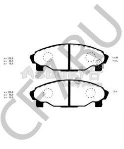 V9118D011 Drive Joy ТОРМОЗНЫЕ НАКЛАДКИ FR PYZAR в городе Королёв