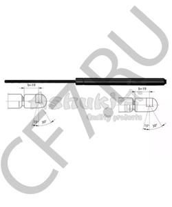 451 0735 10 ERF Газовая пружина, крышка багажник в городе Королёв