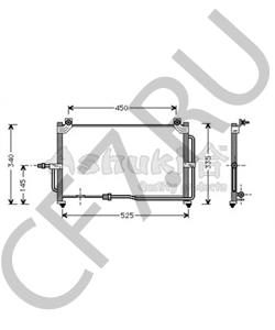 350203363000 KHD Конденсатор, кондиционер в городе Королёв