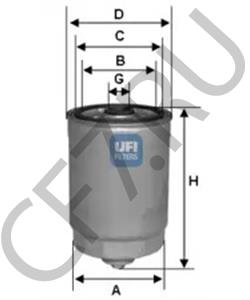 610D0201 BUKH Топливный фильтр в городе Королёв