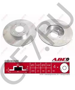 09525420 BREMBO Диск тормозной Standard | перед | в городе Королёв