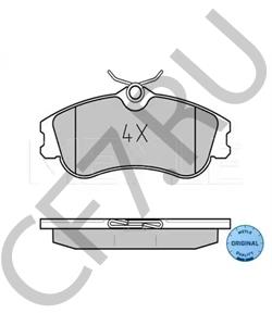 4253.78 PEUGEOT (DF-PSA) Комплект тормозных колодок, дисковый тормоз в городе Королёв