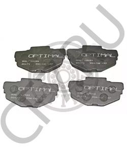 GBP00106 AUSTIN-WESTERN Комплект тормозных колодок, дисковый тормоз в городе Королёв