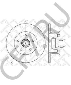 230141 KLARIUS Глушитель выхлопных газов конечный в городе Королёв