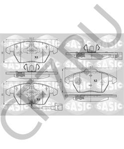 0986424797 BOSCH Колодки тормозные дисковые | перед | в городе Королёв