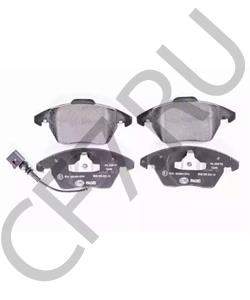 3C0698151J VAG 1 комплект тормозных колодок с датч. изн в городе Королёв