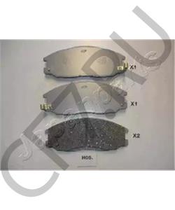 48130090A2 Ssang Yong КОЛОДКИ ТОРМОЗНЫЕ (К-Т) ПЕРЕДНИЕ (04-) в городе Королёв