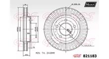 FORD ASIA / OCEANIA Тормозной диск