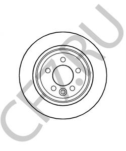 SDB900960 SAIC MOTOR Тормозной диск в городе Королёв