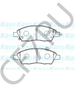 D1060ED51A DONGFENG (DFL) Комплект тормозных колодок, дисковый тормоз в городе Королёв