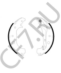 CN152200AA FORD (CHANGAN) Комплект тормозных колодок в городе Королёв