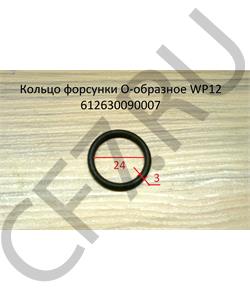 612630090007 SHAANXI Кольцо 24*30*3 резиновое форсунки WP12  в городе Королёв