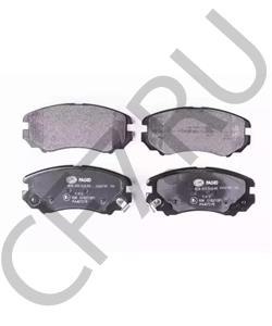 581012CA20 Триал Колодки торм. передние для а/м HYUNDAI-Elantra,Sonata,Tucson,KIA-Megantis,Optima "" в городе Королёв