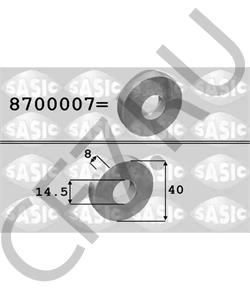 0516A6 DS Плоская шайба, ременный шкив - коленчатый вал в городе Королёв