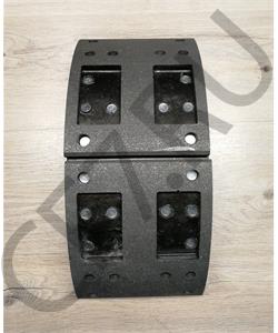 TZ3501015TSLA CAMC Колодка тормозная передняя с накладками в сборе (нижняя) C в городе Королёв