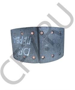 MH3501ZB1-101 Rupax Колодка тормозная передняя 8 отверстий (наклепанная) (DONGFENG) 3501ZB1-101 в городе Королёв