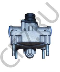 WG9000360524/2 HOWO Клапан регулировки тормозных усилий на задние мосты (ускорительный) WABCO А7 в городе Королёв