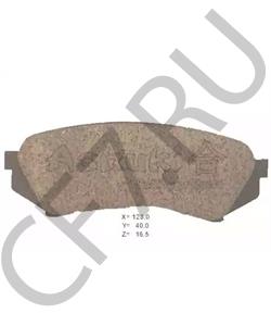 0986424641 BOSCH Колодки тормозные дисковые | зад | в городе Королёв