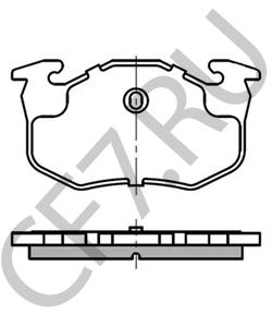 425442 CITROEN/PEUGEOT КОМ.ТОРМ.КОЛОД. [ORG в городе Королёв