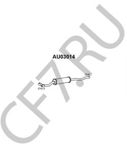 055253209AF AUDI Предглушитель выхлопных газов в городе Королёв