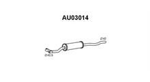 AUDI Предглушитель выхлопных газов