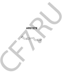 60669659 ALFAROME/FIAT/LANCI Труба выхлопного газа в городе Королёв