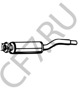 3514023 DAF Предглушитель выхлопных газов в городе Королёв