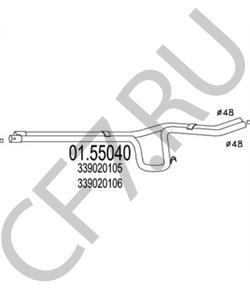 339020106 MASERATI Труба выхлопного газа в городе Королёв