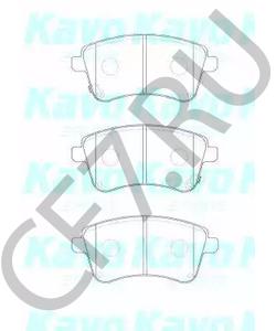 143502 REMSA 1435 02_[581011PA00] !колодки дисковые п.\ Kia Venga, Hyundai ix20 1.4/1.6/1.4CRDi 09> в городе Королёв