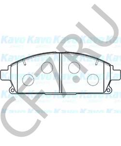 0674.12 REMSA 674 12 572466B !колодки дисковые п.\ Nissan Patfinder 97>/X-Trail 97>, Nissan Infiniti Q45 89-01 в городе Королёв