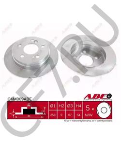 08473814 BREMBO Диск тормозной Standard | зад | в городе Королёв