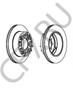 08595210 BREMBO Диск тормозной Standard | зад | в городе Королёв