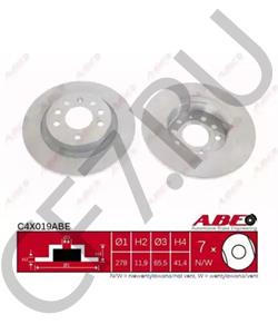 08951110 BREMBO Диск тормозной Standard | зад | в городе Королёв