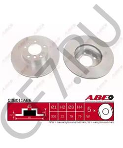 09514224 BREMBO Диск тормозной Standard | перед | в городе Королёв