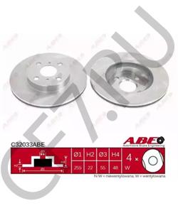 09573614 BREMBO Диск тормозной Standard | перед | в городе Королёв