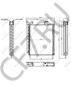AL111999 JOHN DEERE Конденсатор, кондиционер в городе Королёв