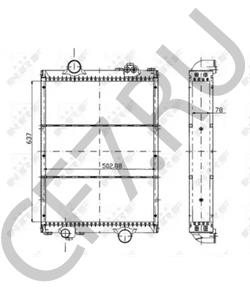 7700055180 CLAAS Радиатор, охлаждение двигателя в городе Королёв