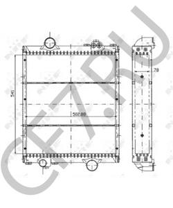7700055181 CLAAS Радиатор, охлаждение двигателя в городе Королёв